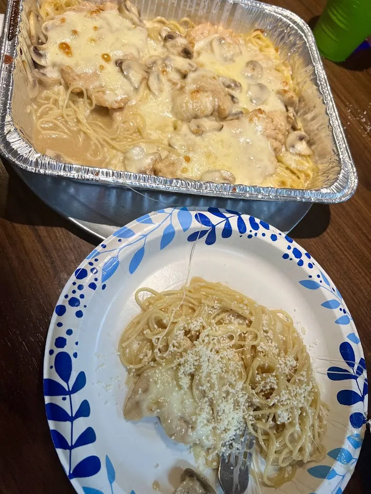 Georgina Pasta and Chicken Marsala