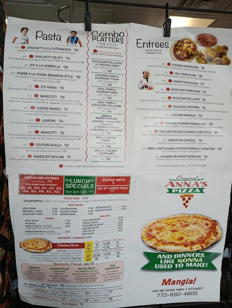 Original Anna's Pizza Anna's "The Works
